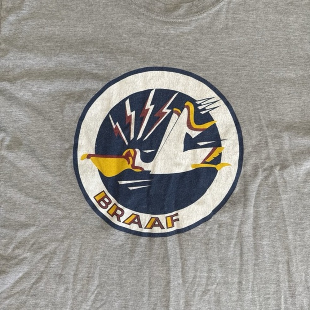 World War II-era Boca Raton Army Air Field (BRAAF) XL Tshirt‎ OOAK